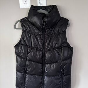 Black Puffer Vest